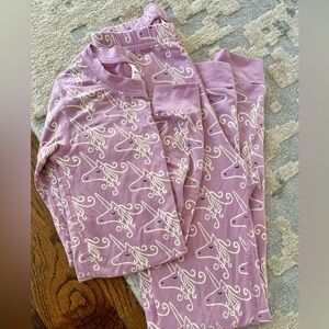 Hanna Andersson Lavender Unicorn Kids Pajama Set
